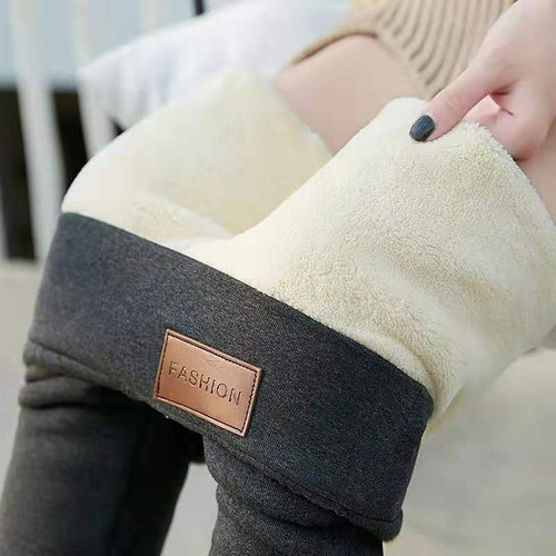 Pantalones Legging Térmicos Forrado Grueso Nieve Fría Invier