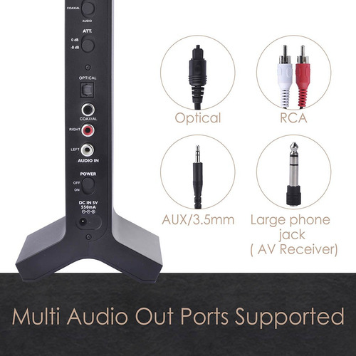 Fones De Ouvido Sem Fio Avantree Ht280 Para Tv Com Transmiss