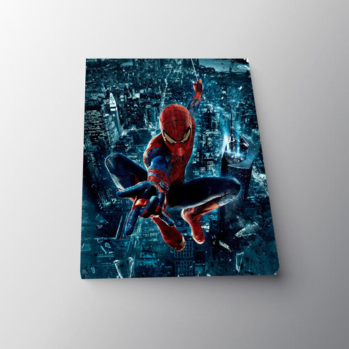 Imagen 1 de 2 de Cuadros Decorativos Con Luz Retroiluminados/ Spiderman