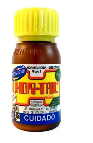 Hortal Insecticida Hormiguicida Liquido 60 Cc