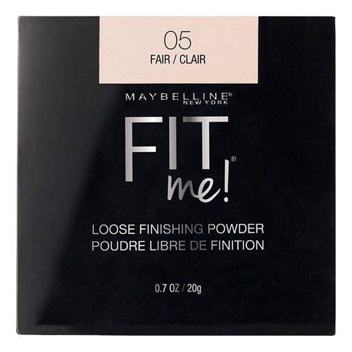 Polvo Suelto Fit Me Maybelline Tono 05 Fair / Clair Original