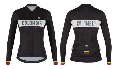 Camisa Manga Larga Mujer Colombia Escaladores Gw