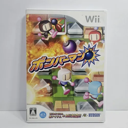 Bomberman Blast Nintendo Wii Japones Midia Fisica Usado | MercadoLivre