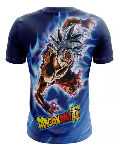 Playera Sublimada Goku Ultra Talla Extra
