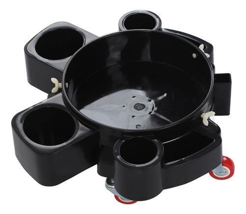 Cubo Enrollable Para Lavar Coches Dolly, Negro, Multifuncion