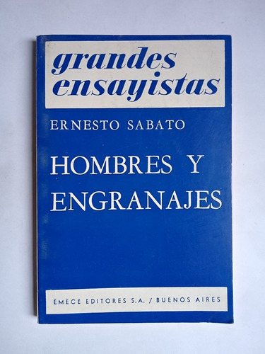 Hombres Y Engranajes / Sábato, Ernesto