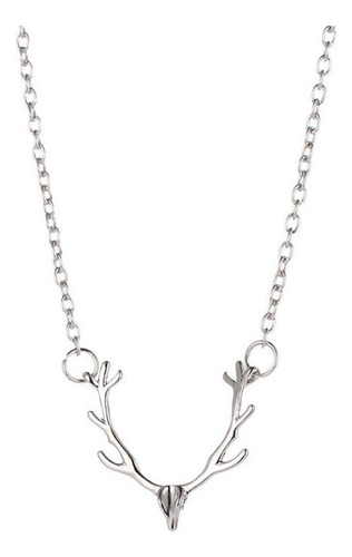 Gargantilla Ailiessy Con Astas De Ciervo, Collar Con De De