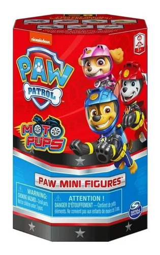 Patrulha Canina Moto Surpresa Pups Mini Figuras 2274 - Sunny