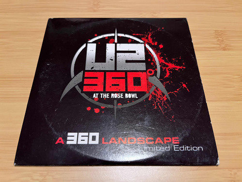 U2 Cd Promo A 360 Landscape Limited Edition