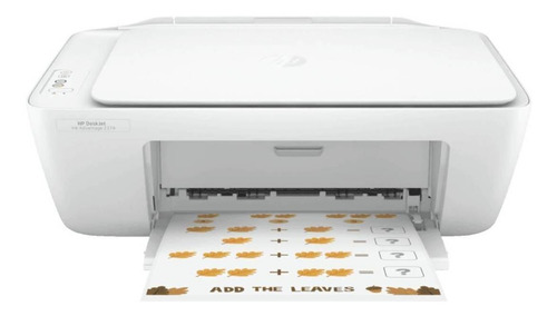 Imagen 1 de 4 de Impresora a color multifunción HP Deskjet Ink Advantage 2374 blanca 100V/240V