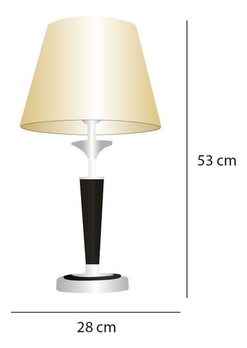 Lámpara De Mesa Mil Luces Andromeda Ii 062