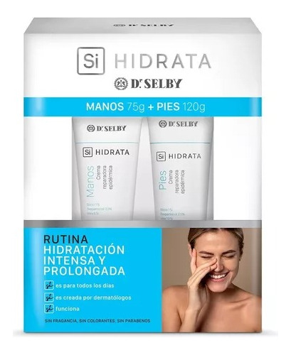 Pack Dr Selby Si Hidrata Manos 75 G + Pies 120 G