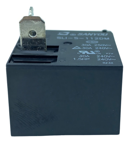 Relé Sanyou SLI-S-112DM - División de aire de 30 A, 250 V y 12 VDC