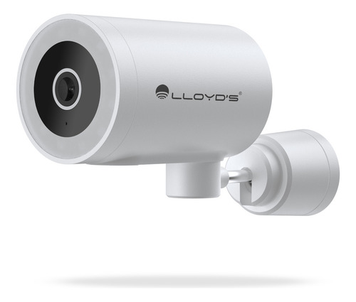 Lloyd's Set De 2 Cámaras Ip Para Interior Y Exterior, 4mp Color Blanco