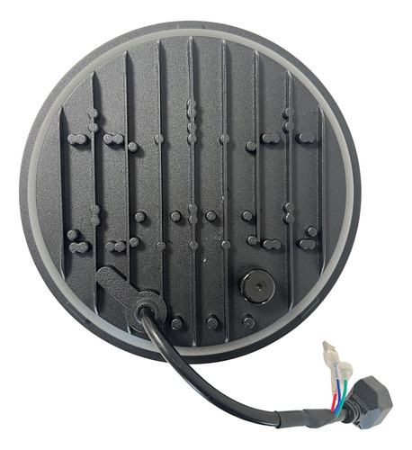 Optico Led Ojo De Angel 5 Colores + Giro H4 Universal/jeep