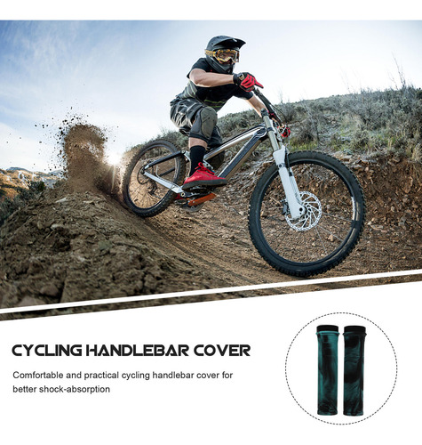 1 Par De Fundas Protectoras Portátiles Para Mangos De Bicicl