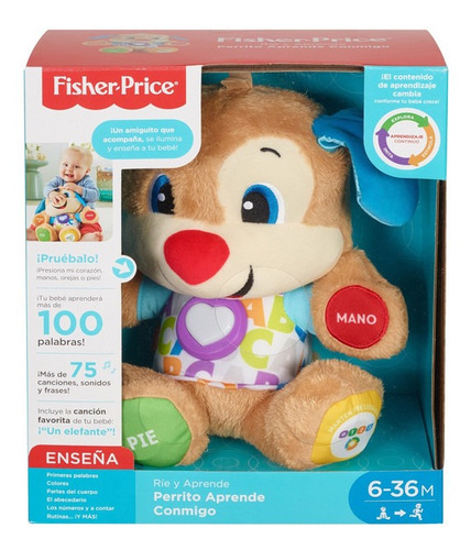 Fisher-price Ríe Y Aprende Juguete Para Bebés Perrito Aprend