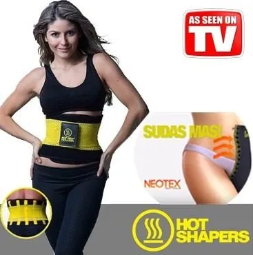 Faja Compresora Tv Hot Belt Power Ajustable Neotex 100%