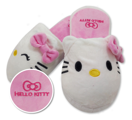 Pantuflas Babuchas Hello Kitty Adulto 