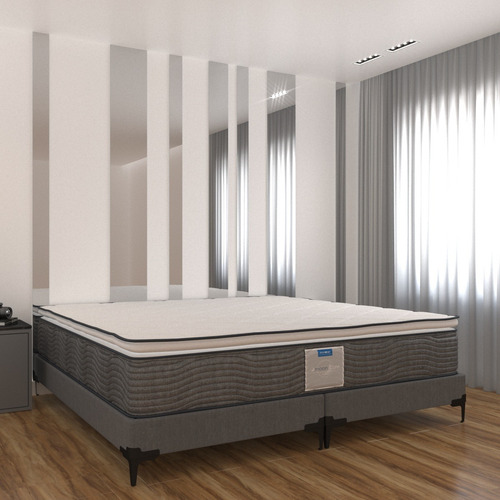 Colchón Restonic King Size 200x190 Cm Con Pillow Top