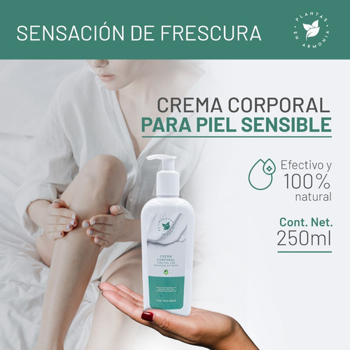 Crema Corporal Resequedad Extrema Plantas En Armonía 250 Ml