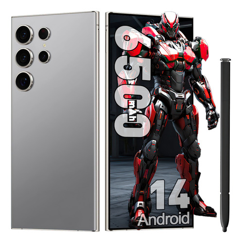 White Shark ss25 Teléfono Dual Sim 8gb+128gb Android 14.0 6.75pulgadas Pantalla Celular Hd Doble Camara 8mp+21mp Smartphone Con Facial Reconocimien
