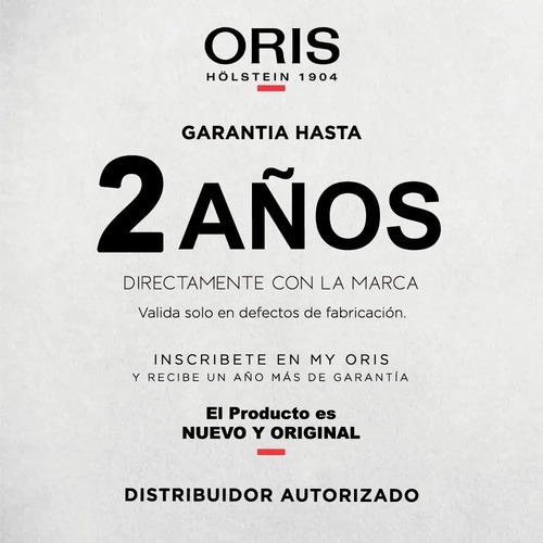 Reloj Oris Aquis Gmt Date Automático Caucho Original