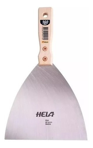 Espátula Grande Marca Hela Lisa, Ancho 160 Mm 