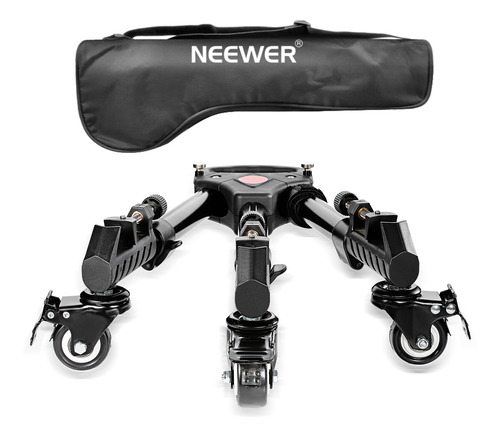 Neewer Trípode Carro Aleación Con Ruedas 40cm Extensible