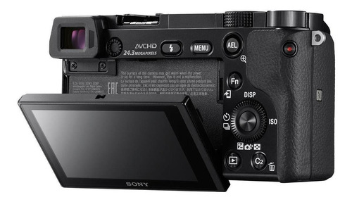 Imagen 3 de 7 de Sony Kit Alpha 6000 16-50mm OSS ILCE-6000L sin espejo color negro