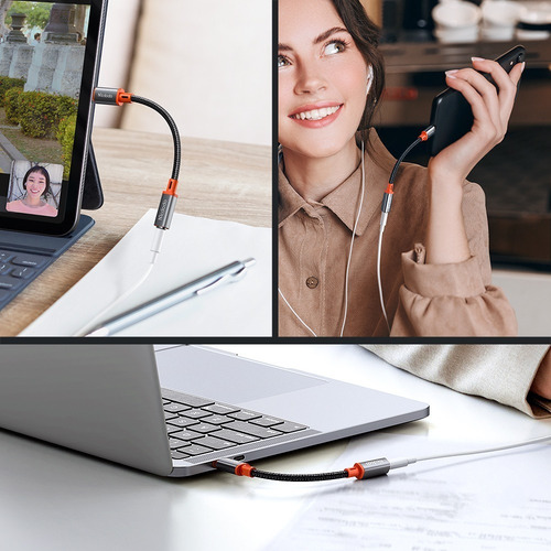 Adaptador De Audio Digital Usb-c Macho A Dc3.5mm Aux Hembra