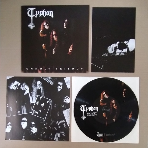 Typhon - Unholy Trilogy - Lp Foto Disco