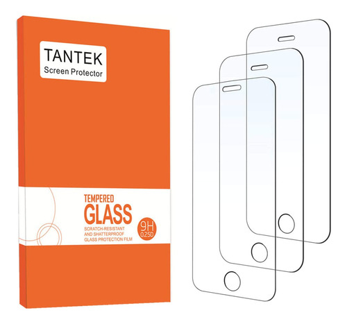 Tantek Lll63 - Protector De Pantalla Para iPhone 5/5c/5s/se,