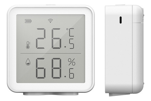 Wifi Smart Sensor De Temperatura De Humedad Compatible Con A