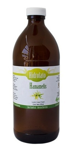 Hidrolato De Hamamelis Orgánico- Astringente-500ml