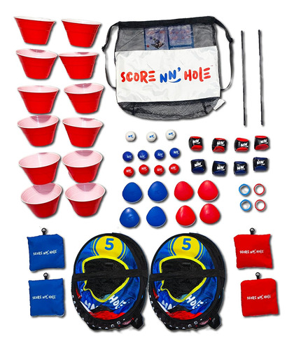 Juego De Juego De Cornhole Todo En 1 De Hole | Juego De Corn