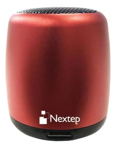 Mini Bocina Nextep Ne-400r Bluetooth Con Boton Para Selfie