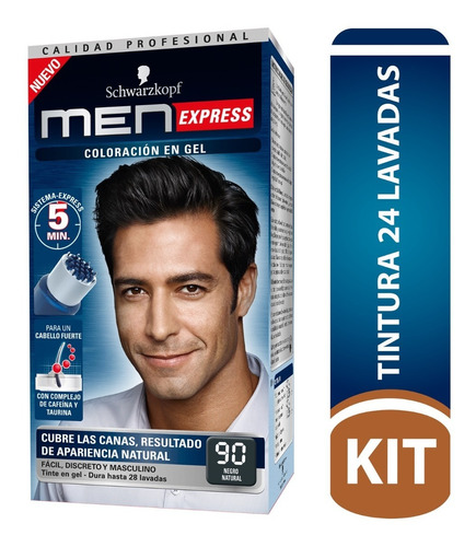 Tinte Cabello Men Express Permanente Tub