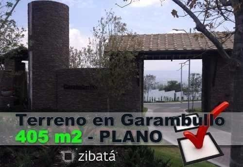 Terreno Plano De 405 M2 En Privada Garambullo, Zibatá, Lujo