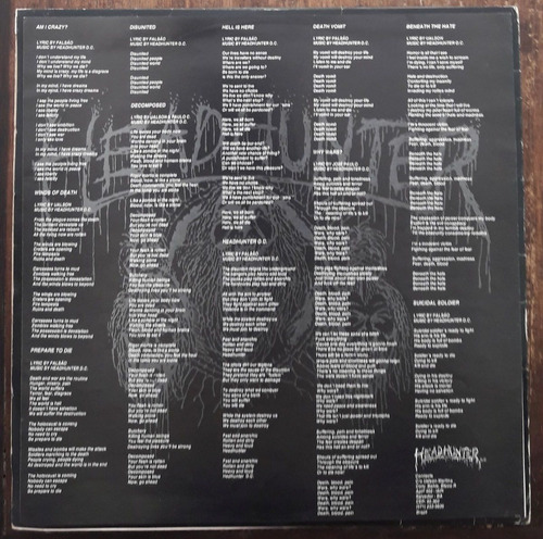 Imagem 3 de 6 de Lp Vinil (nm) Headhunter D.c. Born... Suffer... Die... C/enc