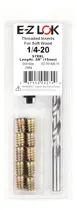 Comprar Kit De Insertos Roscados Para Madera 1\u002F4-20