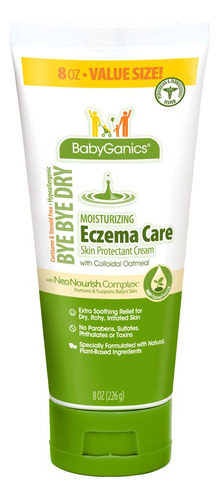 Creme Babyganics Eczema Care Protetor De Pele 240ml