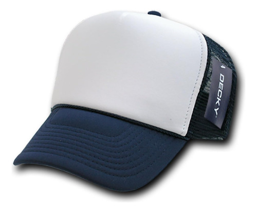 Gorra Trucker Decky 2 Tonos, Azul Marino