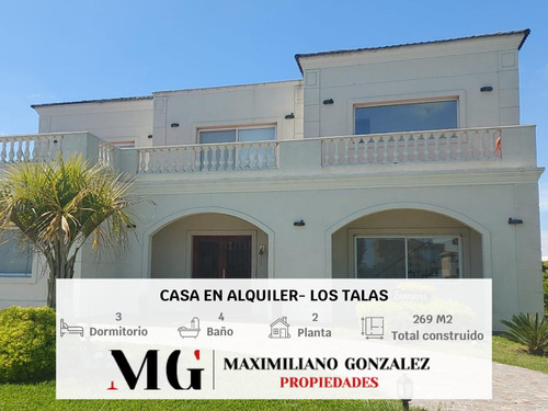 Casa En Alquiler Los Talas , Canning