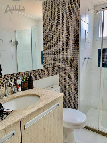 Imagem 12 de 15 de ** Red Tatuapé - Oportunidade - Maravilhoso Apartamento Em Andar Alto C/ Amplo Terraço Gourmet - Vista Deslumbrante - 2 Vagas + Depósito ** - Ap1402