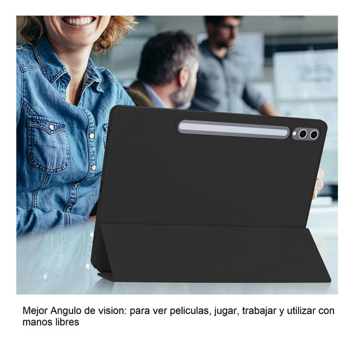 Funda + Lapiz Samsung Tab S10 Plus 12.4 Sm-x820 X826 Case