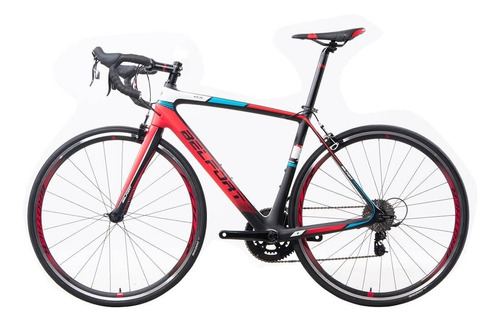 Bicicleta Belfort Rennes Carbon Apex R700 56 Negro Rojo 2022 Tamaño del cuadro 56