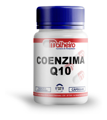 Coenzima Q10 100 Mg 120 Cápsulas Sublinguais