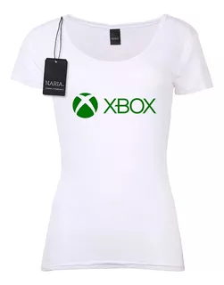 Remera Dama Xbox Dibujo Art Logo - Maxb5