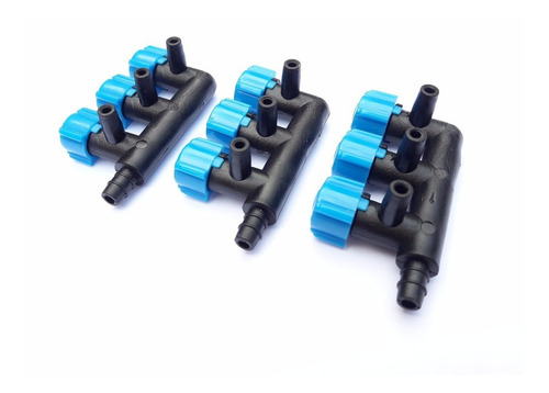 Accesorios Para Acuarios - Válvula 3 Salidas Control De Oxig